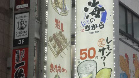 Letreros-De-Neón-Para-Restaurantes-Y-Entretenimiento-Para-Adultos,-Kabukicho,-Tokio,-Japón