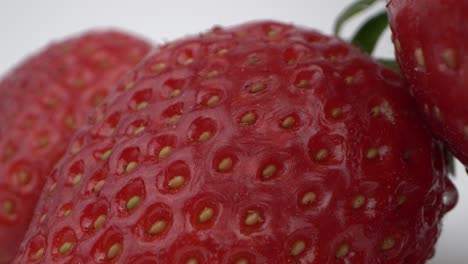 Extreme-close-up-of-strawberry-surface