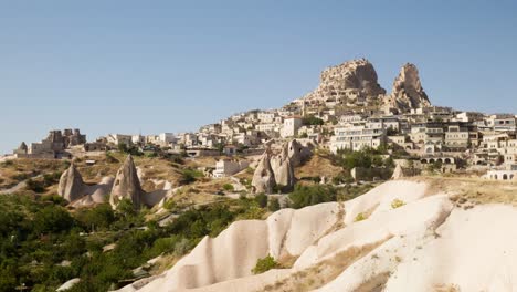 Uchisar-unique-rock-landscape-travel-destination-Cappadocia-landscape