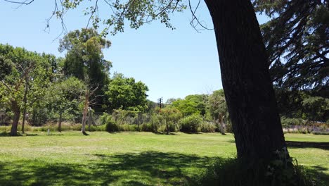 Panoramalandschaft-Der-Agronomia-Buenos-Aires-Urquiza-Eisenbahn-Mit-Argentinischem-Transport