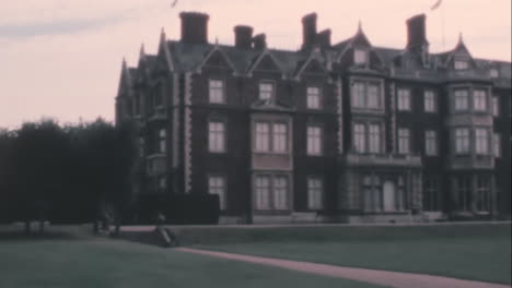 1970s-Sandringham-House,-Norfolk:-Vintage-Footage-of-the-Royal-Residence