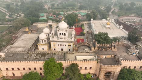 Vista-Aérea-De-Gurdwara-Dehra-Sahib-Sri-Guru-Arjan-Dev