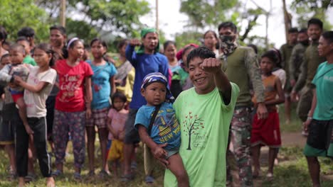 Happy-Asian-Man-Living-In-The-Jungle-Village-Ethnic-Culture