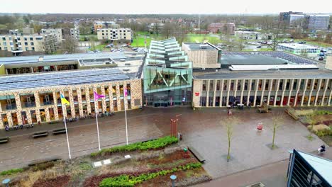 Rathaus-Von-Hoogezand-In-Den-Niederlanden