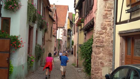 Riquewihr-is-a-commune-in-the-Haut-Rhin-department-in-Grand-Est-in-north-eastern-France-Visited-by-Many-Tourists