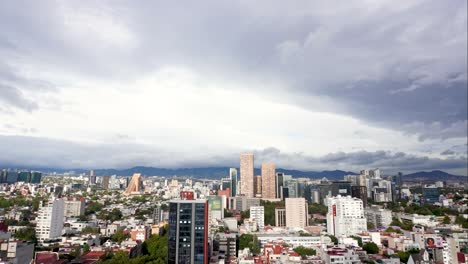 hyperlapse-shot-at-a-very-cloudy-day-in-mexico-city-at-midday