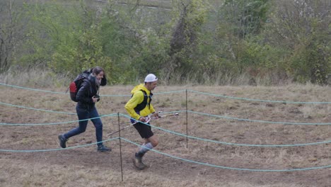 Trail-Racers-in-Action,-Millau,-France