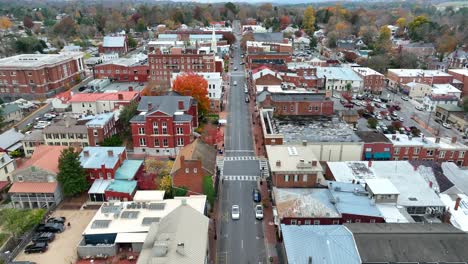 Small-town-in-America-during-autumn