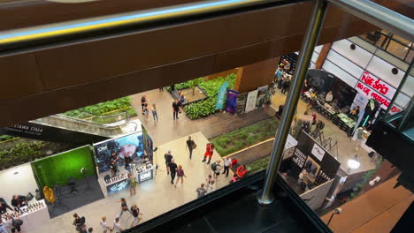 Elevated-view-of-a-solidarity-museum-in-gdansk