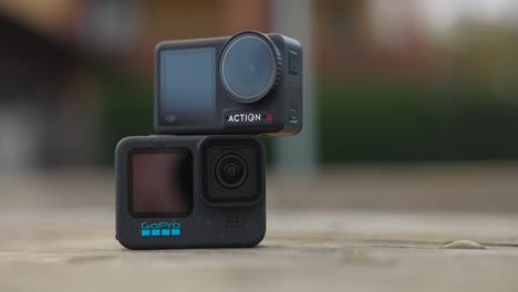 DJI-Osmo-Action-4-and-Gopro-12-cameras-together-for-technical-comparison