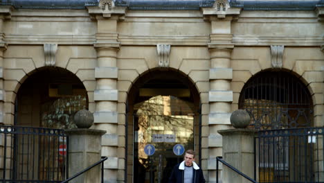 Man-Leaving-Of-Reading-Crown-Court-Building