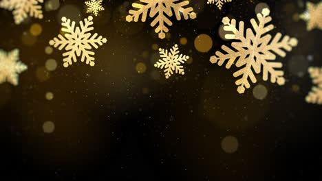 Der-Weihnachtsrahmen-Besteht-Aus-Schneeflocken-Und-Partikellichtern-Für-Überlagerungen-Bei-Ihren-Weihnachtsprojekten,-Auch-Ein-Guter-Hintergrund-Für-Szenen-Und-Titel,-Logos.