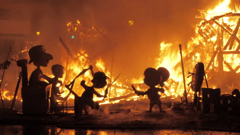 The-remains-of-celebrational-constructions-burning-on-Falles-night