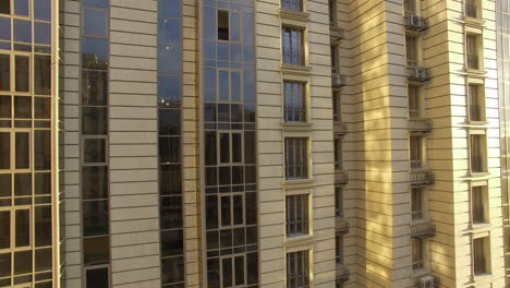 A-vertical-inspection-of-a-modern-building-with-a-beautiful-sunny-background