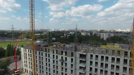 Bloque-De-Pisos-En-Construcción-En-Moscú-Rusia