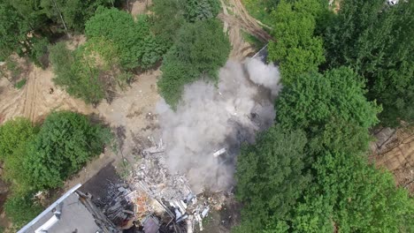 Aerial---half-demolished-old-panel-apartment-house