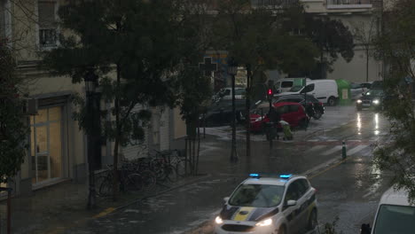 Rainy-autumn-day-with-hail-Valencia-view-Spain