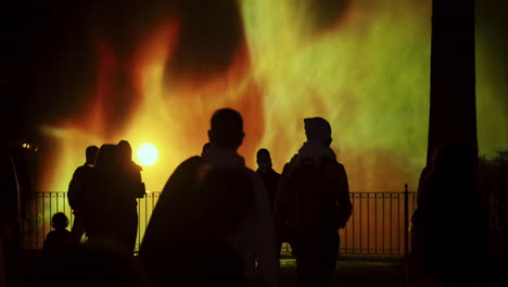 Christmas-laser-show-in-Spain-Valencia