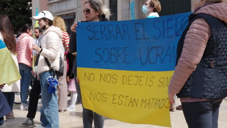 People-protest-against-military-aggression-in-Ukraine