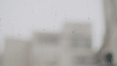 Window-glass-after-rain