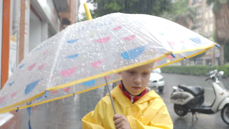 Girl-with-an-umbrella-on-the-street