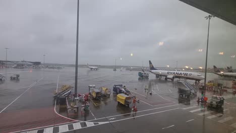 Salidas-Del-Aeropuerto-De-Dublín-Desde-El-Lobby.