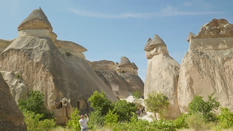 Increíble-Paisaje-Rocoso-De-La-Chimenea-De-Hadas-Capadocia-Museo-Zelve