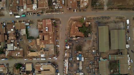 Drohnenblick-Auf-Das-Ländliche-Kenia