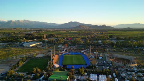 La-Pintana-Stadium,-Santiago-Commune,-Metropolitan-Region-Of-Chile