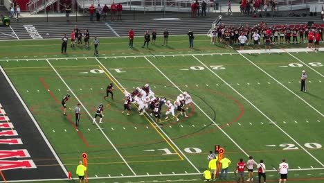 High-school-football-teams-playing-under-the-lights-on-Friday-night