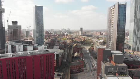 Das-Sonnige-Manchester-Erkunden:-Luftaufnahmen-Des-Stadtlebens-|-Drohnenaufnahmen