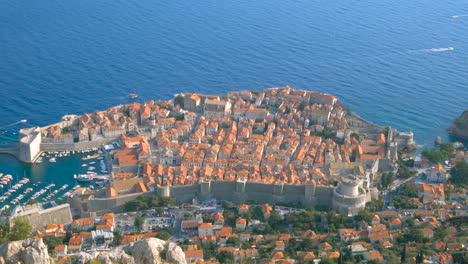 Luftaufnahme-Der-Altstadt-Von-Dubrovnik