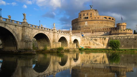 Castel-Sant-Angelo-In-Rom,-Italien