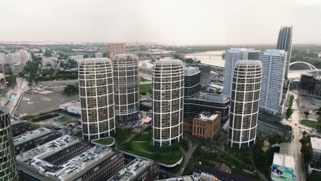 City-downtown-Skypark-Building-after-rain