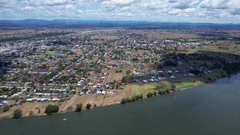 Luftaufnahme-Von-Grafton-In-Der-Region-Northern-Rivers-Im-Australischen-Bundesstaat-New-South-Wales