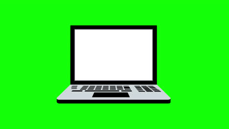 Monitor-screen-laptop-icon-concept-loop-animation-video-with-alpha-channel