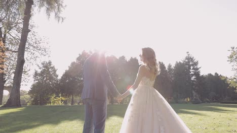 Wedding-couple.-Lovely-groom-and-bride.-Happy-family.-Man-and-woman-in-love