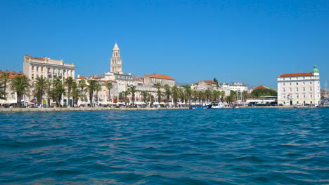 Vista-Panorámica-De-Split,-Croacia.