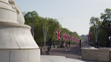 View-Of-The-Mall-Roadway-From-Queen-Victoria-Memorial-In-London,-UK
