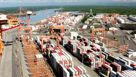 panoramic-shot-of-containers-at-customs