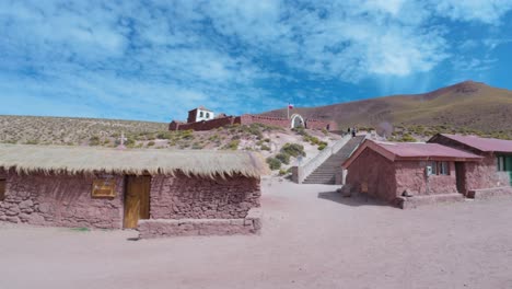 Ruhiges-Dorf-In-Der-Nähe-Von-San-Pedro-De-Atacama,-Chile,-Südamerika