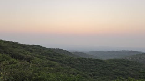 Vista-Cinematográfica-De-La-Hora-Del-Amanecer-Del-Sitio-Del-Patrimonio-Arqueológico-De-Dholavira