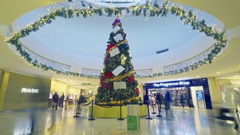 Lapso-De-Tiempo-Del-Centro-Comercial-St-David&#39;s-En-Cardiff