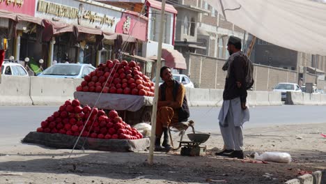 Pomegranate-Seller