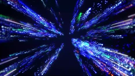 Glitter-Blinking-Stars,-Particles-Fast-Motion-Light-Background