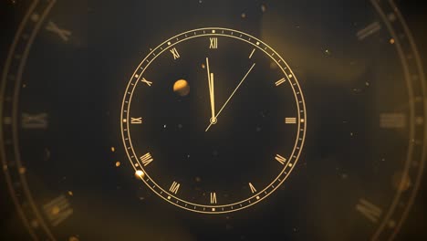 Countdown-Neujahr-Uhr