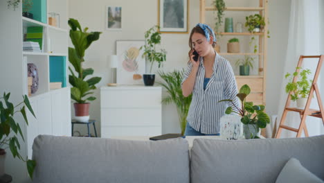 Positive-Girl-Dusting-and-Cleaning-House