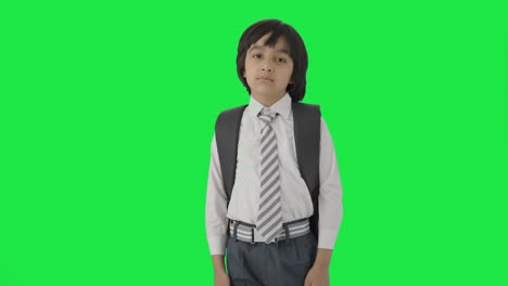 Un-Niño-De-Escuela-Indio-Confundido-Haciendo-Qué-Pregunta-Es-La-Pantalla-Verde