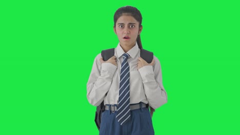 Indian-school-girl-getting-a-shocking-news-Green-screen