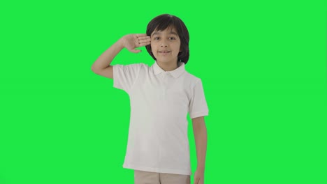 Proud-Indian-saluting-to-the-camera-Green-screen